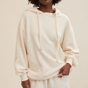 Aerie Cream Textured Sweater